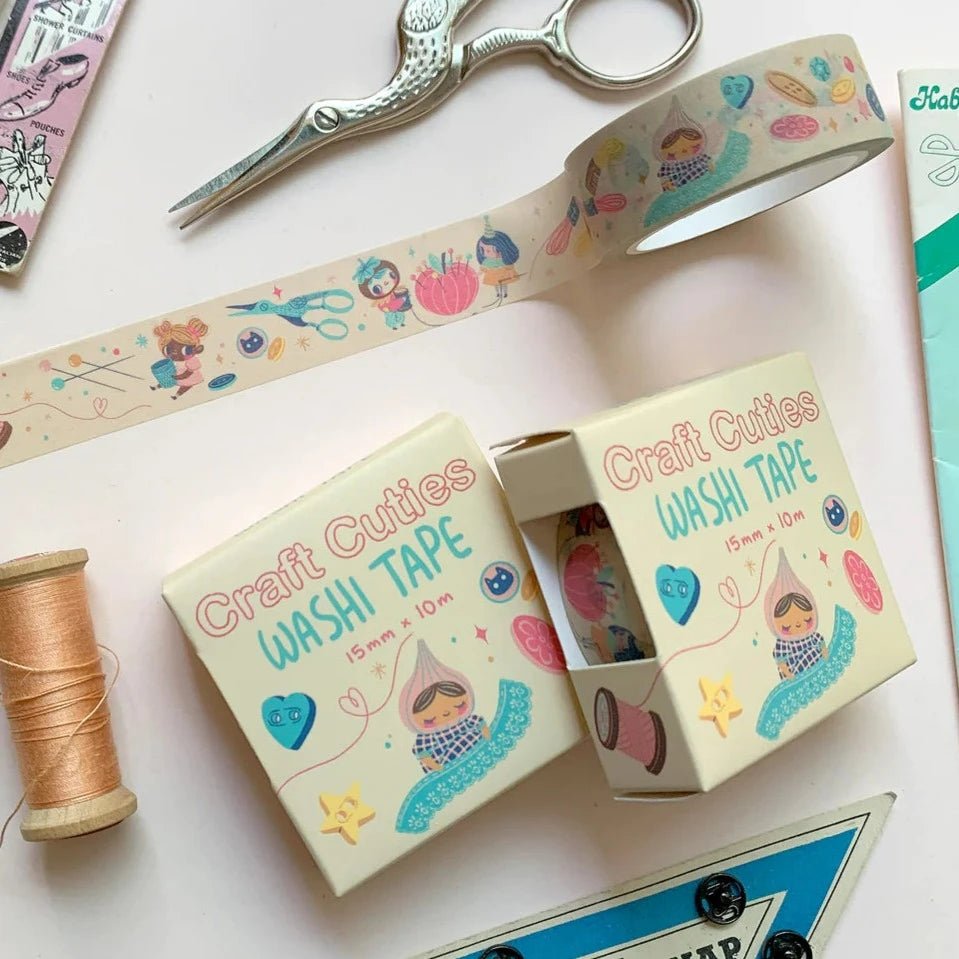 Hannakin Washi Tape - Craft Cuties - Tribe Castlemaine