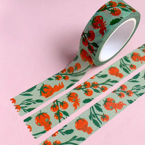 Hannakin Washi Tape : Saucy Tomatoes - Tribe Castlemaine