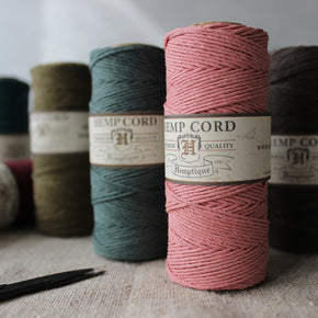 Hemp Cord Colour Spools - Tribe Castlemaine
