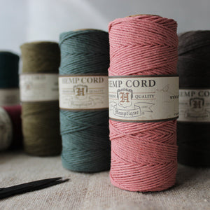 Hemp Cord Colour Spools - Tribe Castlemaine