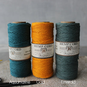 Hemp Cord Colour Spools - Tribe Castlemaine