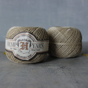 Hemp Yarn Balls - Tribe Castlemaine