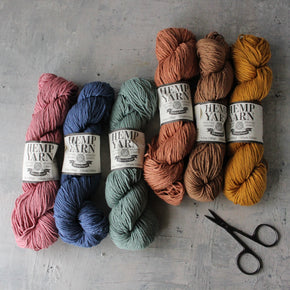 Hemp Yarn Colour Hanks - Tribe Castlemaine
