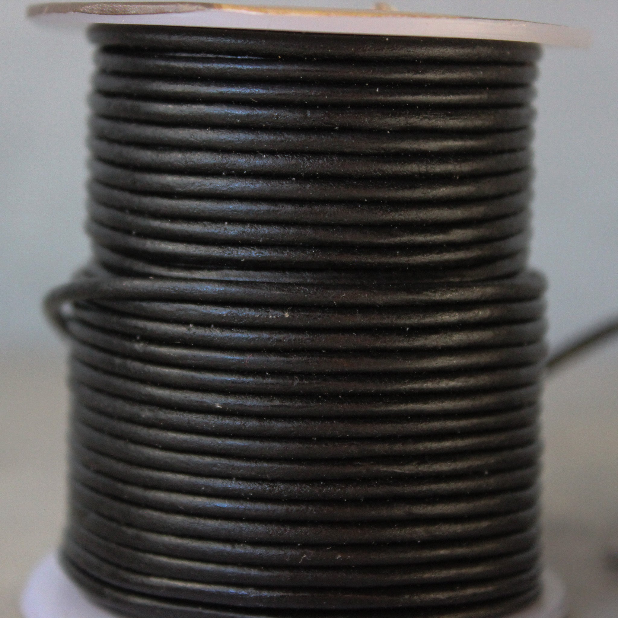Hemptique Round Leather Cord - Tribe Castlemaine