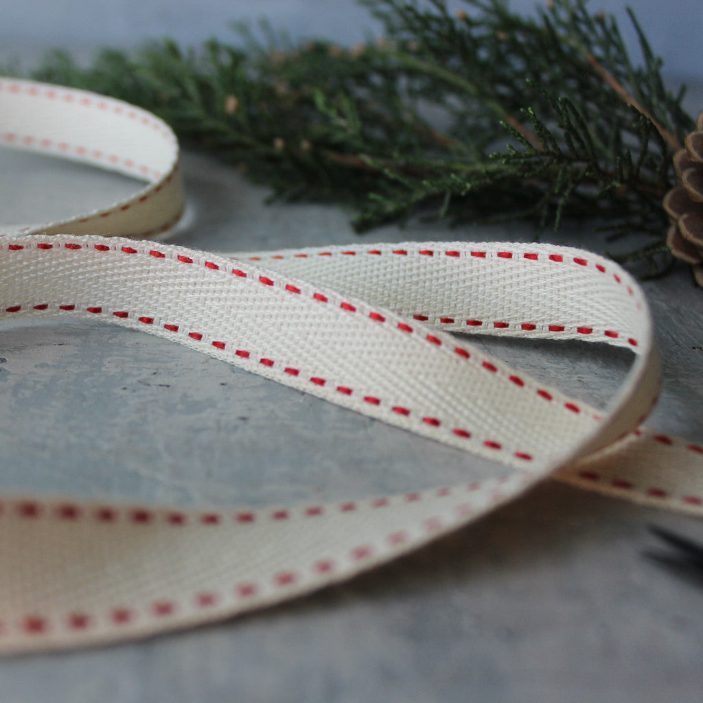 Herringbone Twill Ribbon - Tribe Castlemaine