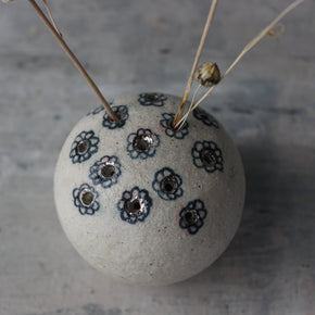 Incense Holder / Specimen Keeper Silver Daisy - Tribe Castlemaine