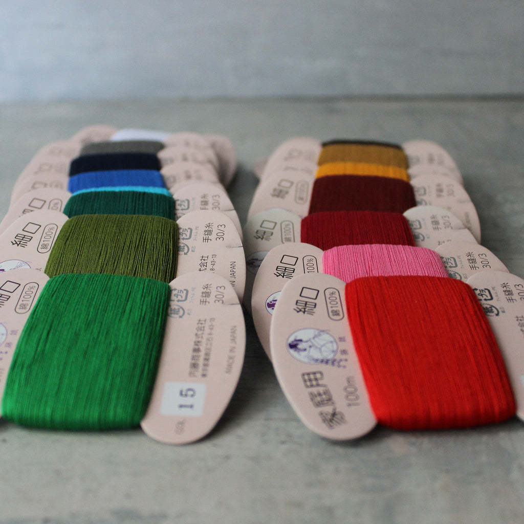 Japanese Hand Sewing Thread - Tribe Castlemaine