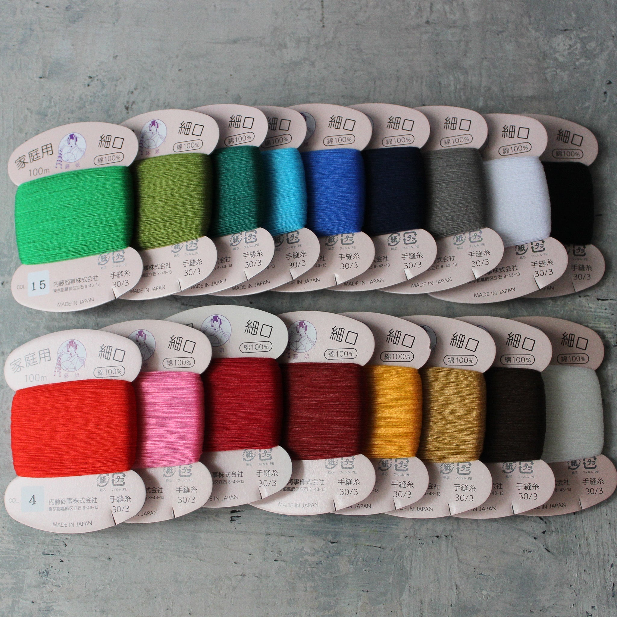 Japanese Hand Sewing Thread - Tribe Castlemaine