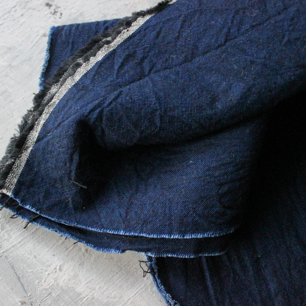 Japanese Indigo Cotton / Linen - Tribe Castlemaine