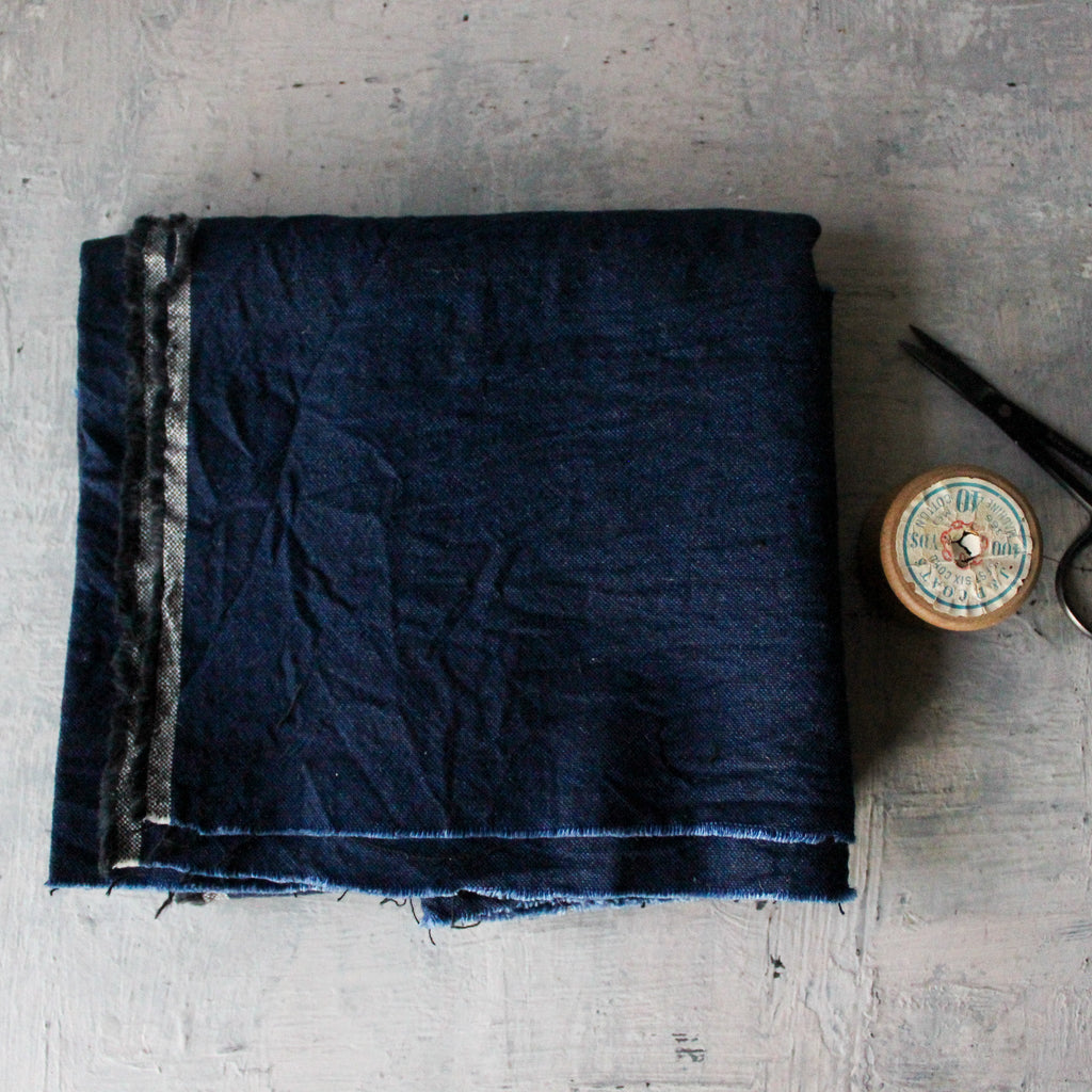 Japanese Indigo Cotton / Linen - Tribe Castlemaine