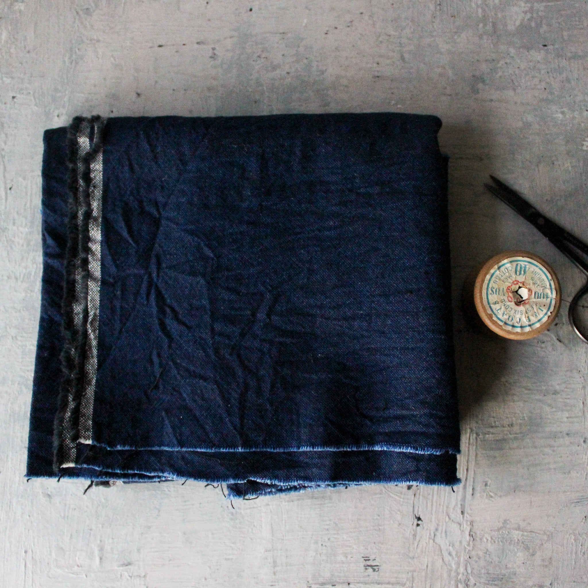 Japanese Indigo Cotton / Linen - Tribe Castlemaine