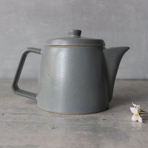 Japanese Mino ware Teapot : Grey - Tribe Castlemaine
