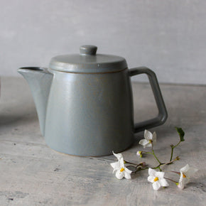 Japanese Mino ware Teapot : Grey - Tribe Castlemaine