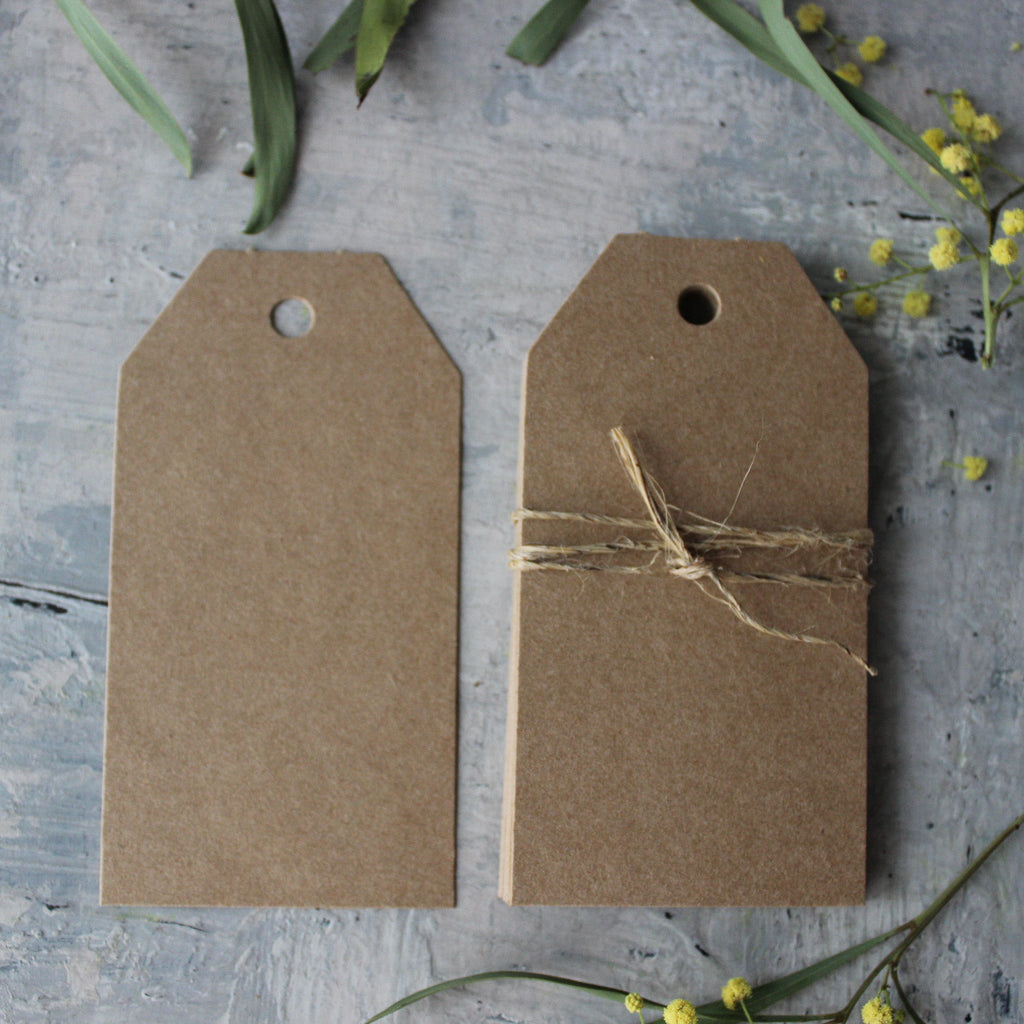 Kraft Swing Tags - Tribe Castlemaine