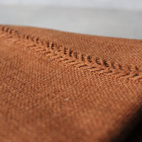Lao Handwoven Cotton Scarf : Cinnamon - Tribe Castlemaine