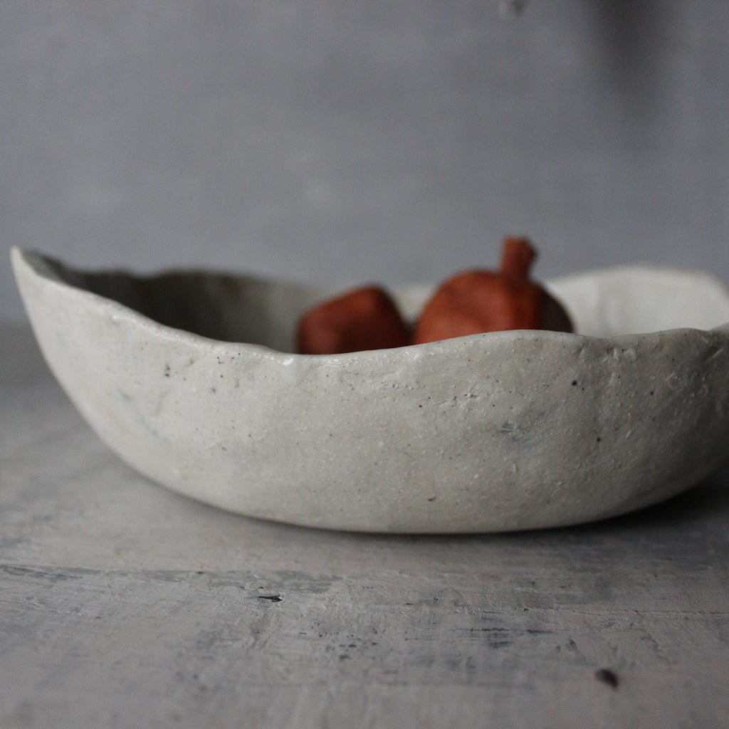 Large Marbled Ceramic Bowl #6 - Tribe Castlemaine