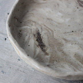 Large Marbled Ceramic Plates - Tribe Castlemaine