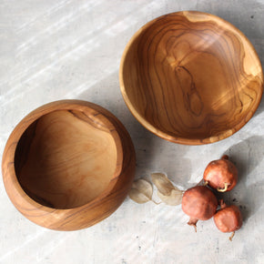 Large Teak Bowls - Tribe Castlemaine
