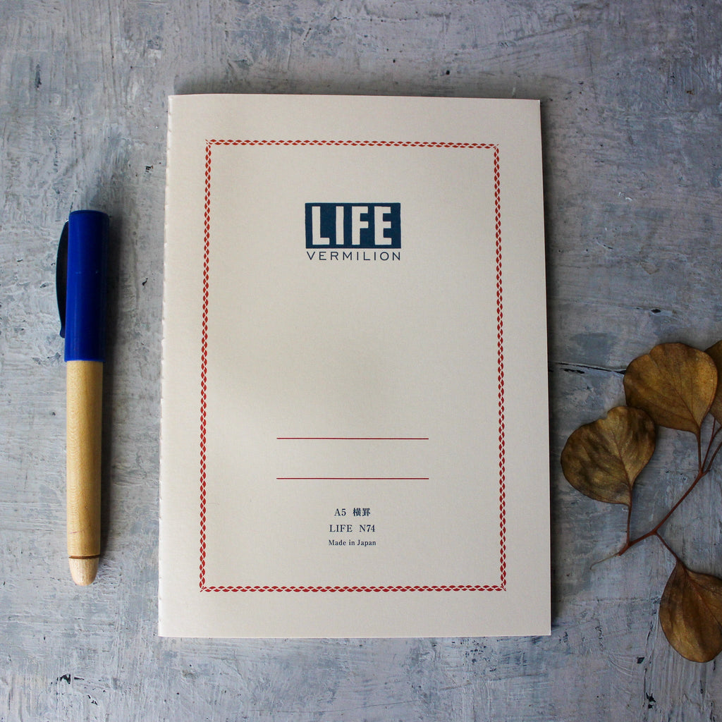 Life Vermilion Notebooks - Tribe Castlemaine