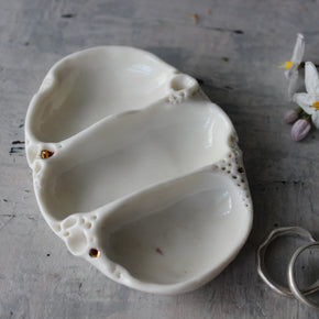 Little Ceramic Coral Rockpool Tray - Tribe Castlemaine