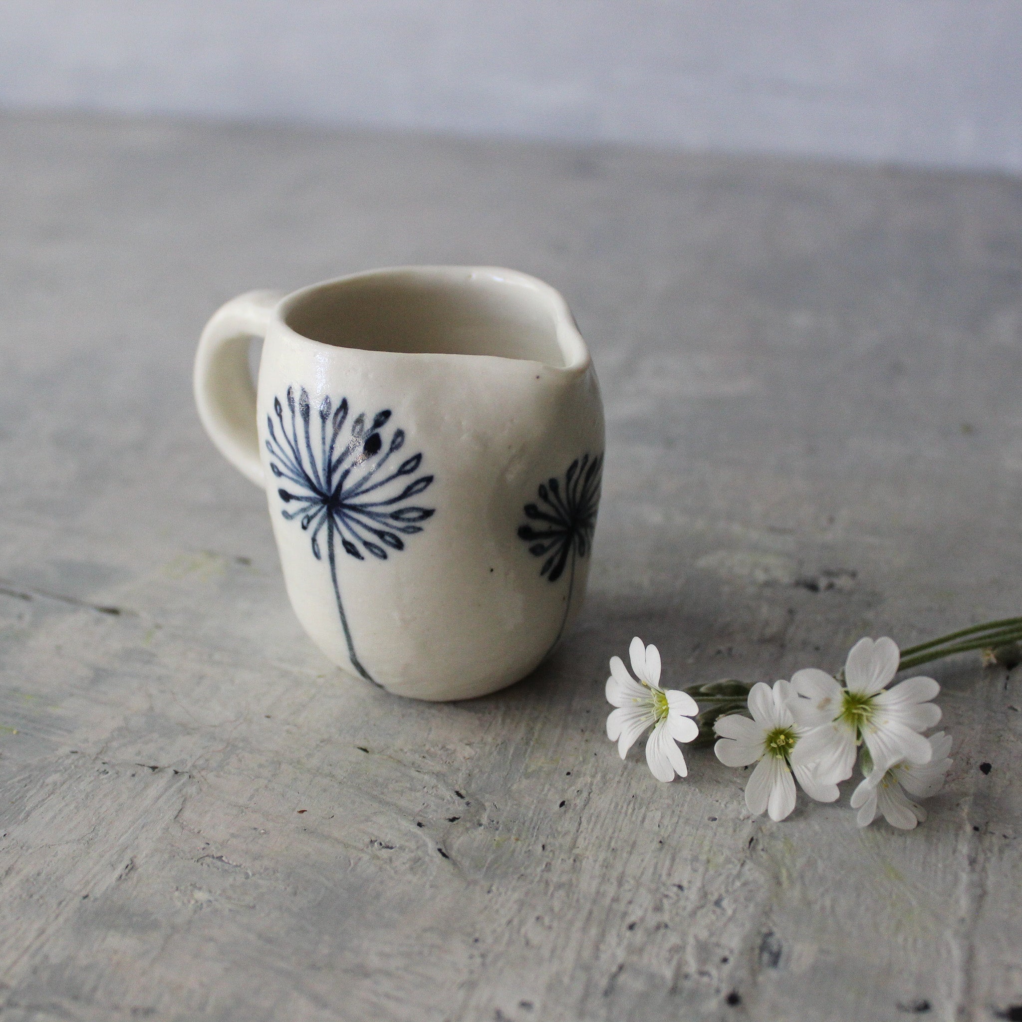 Little Ceramic Jugs Dandelion - Tribe Castlemaine