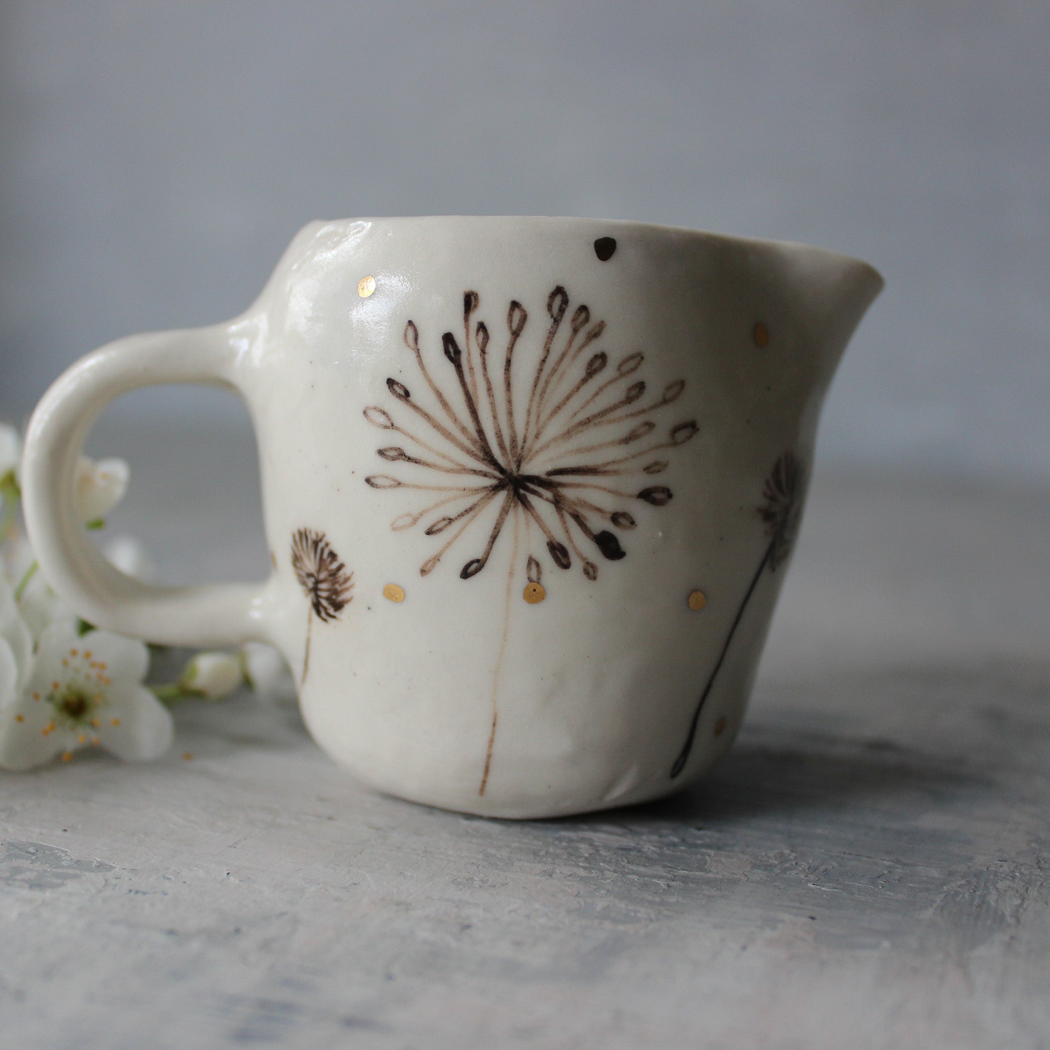 Little Ceramic Jugs Dandelion - Tribe Castlemaine