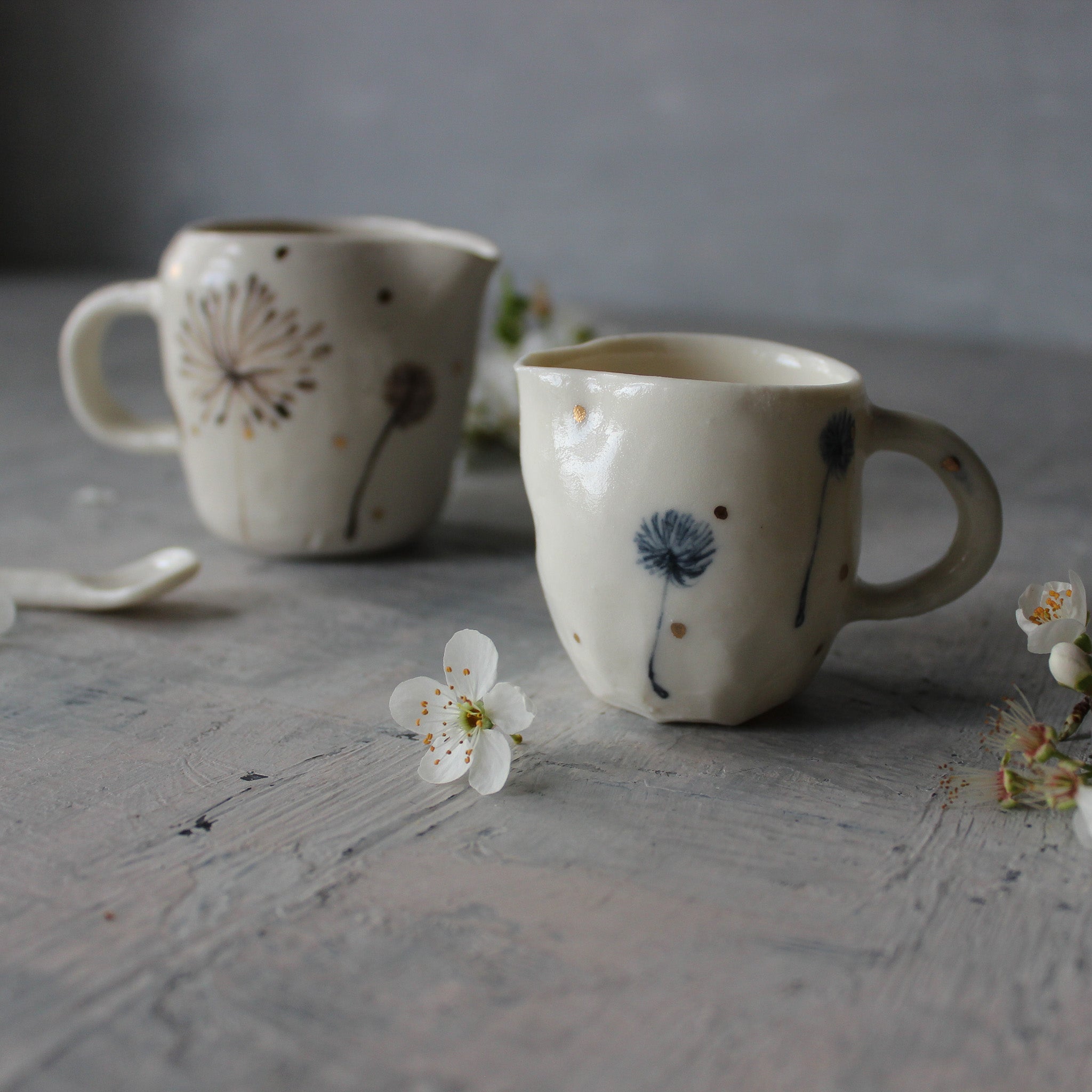 Little Ceramic Jugs Dandelion - Tribe Castlemaine