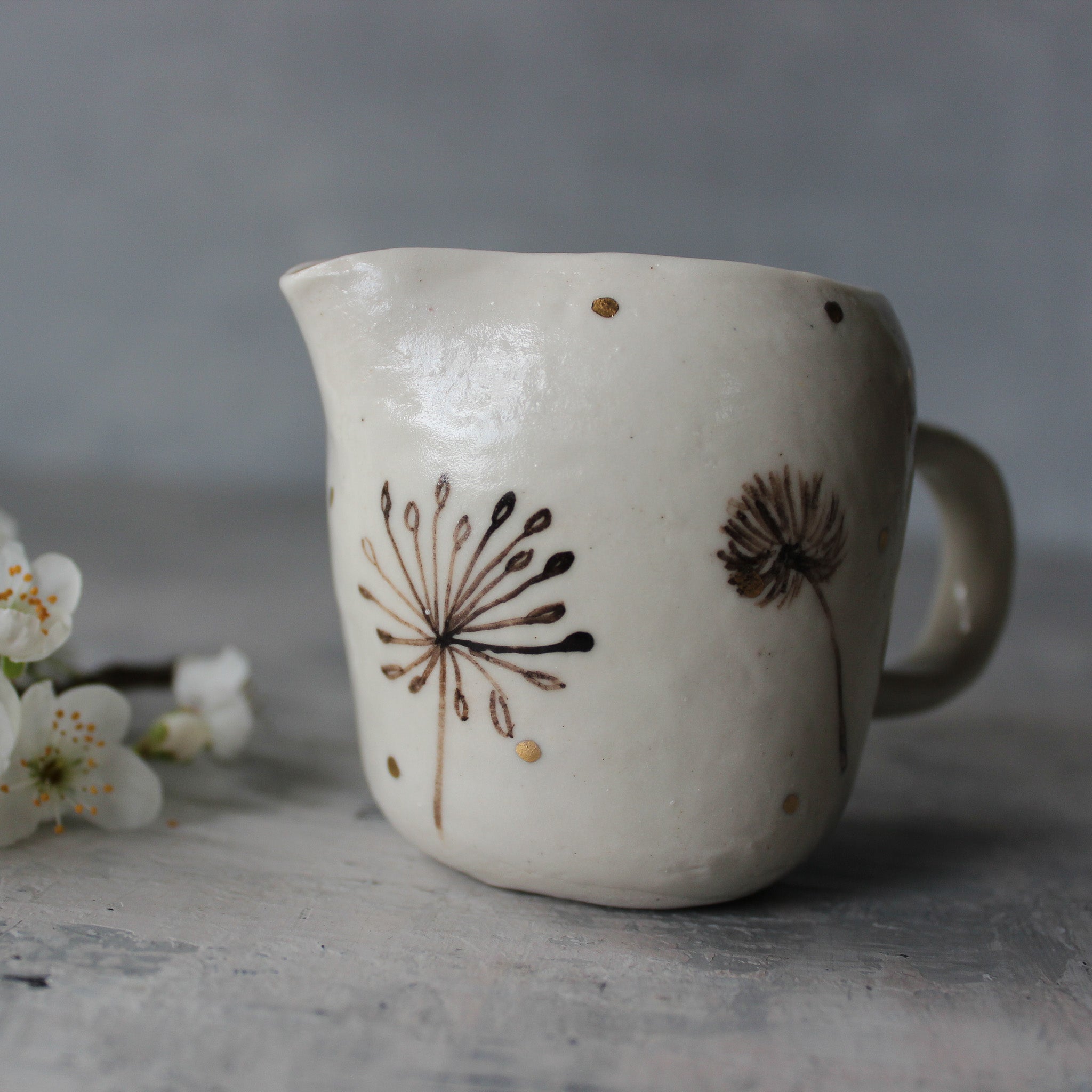 Little Ceramic Jugs Dandelion - Tribe Castlemaine