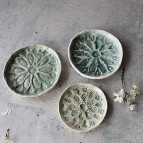 Little Ceramic Trays Green - Tribe Castlemaine