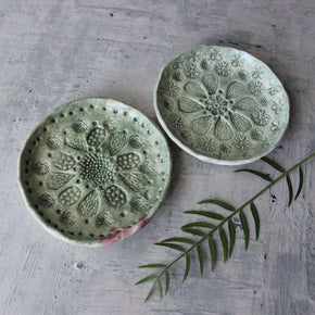 Little Ceramic Trays Green - Tribe Castlemaine