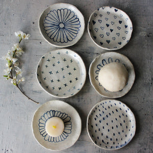 Little Ceramic Trays Painted Detail - Tribe Castlemaine