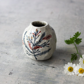 Little Dandelion Feather Twig Vase 2 - Tribe Castlemaine