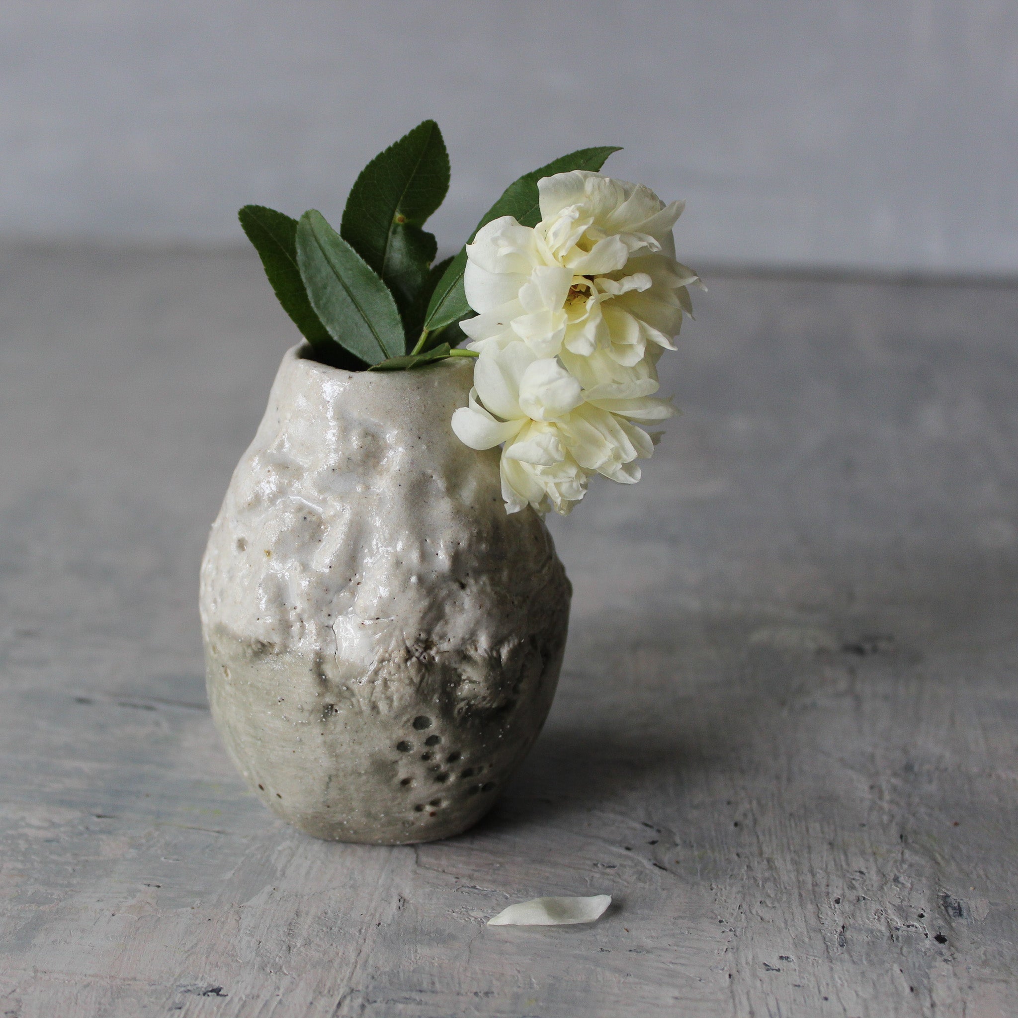 Little Marbled Ceramic Vases - Tribe Castlemaine