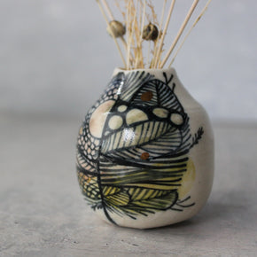 Little Painted Detail Vase 3 - Tribe Castlemaine