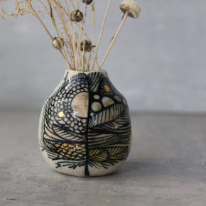 Little Painted Detail Vase 3 - Tribe Castlemaine