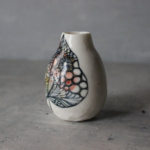 Little Painted Detail Vase 3 - Tribe Castlemaine