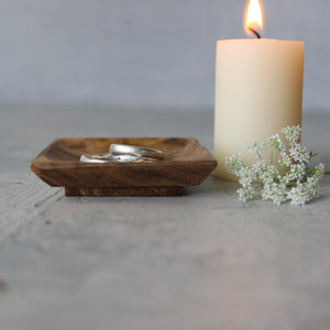 Little Square Teak Dishes - Tribe Castlemaine