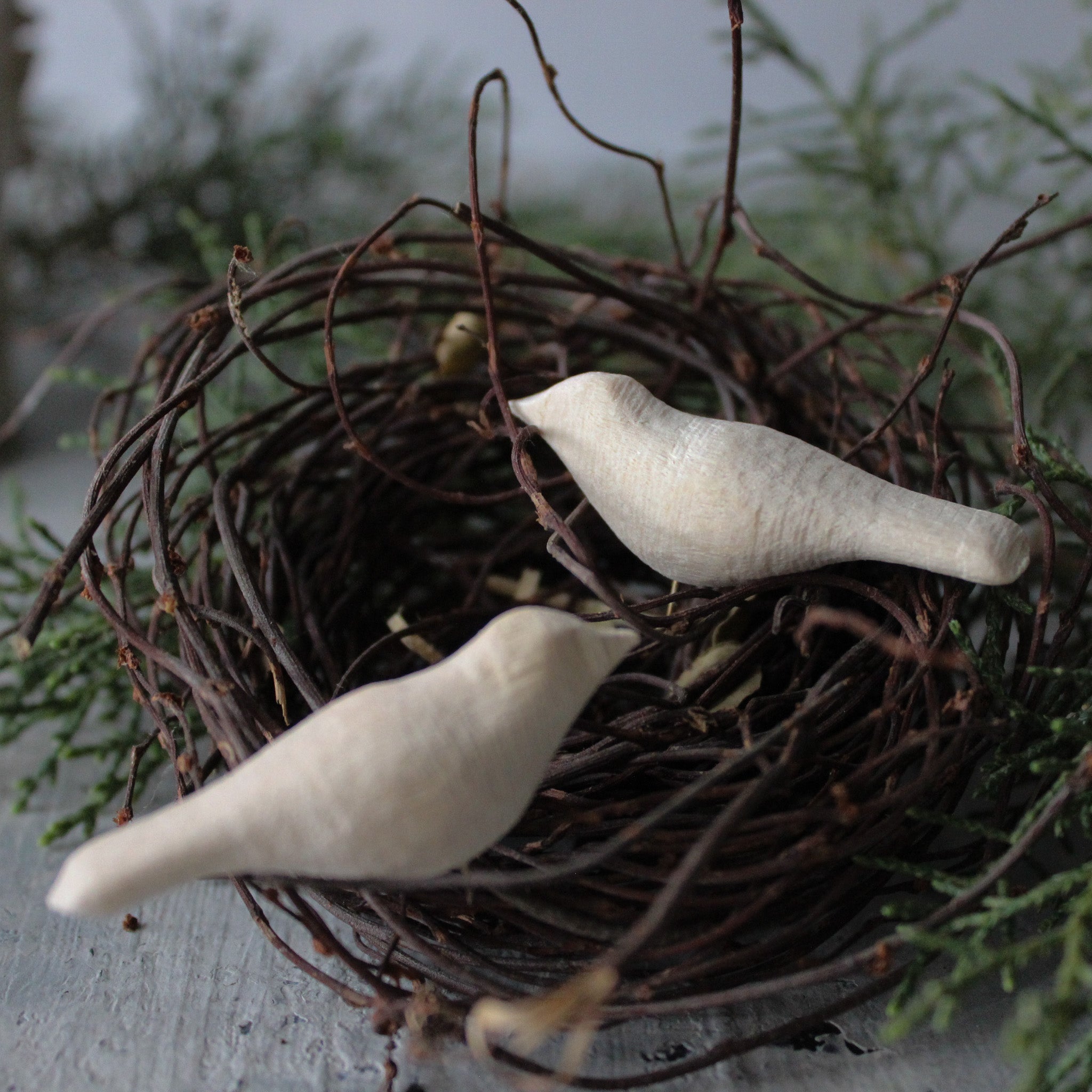 Little Wooden Bird Pin - Tribe Castlemaine
