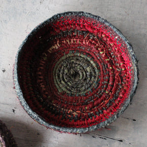 Local Handwoven Coloured Raffia Baskets - Tribe Castlemaine