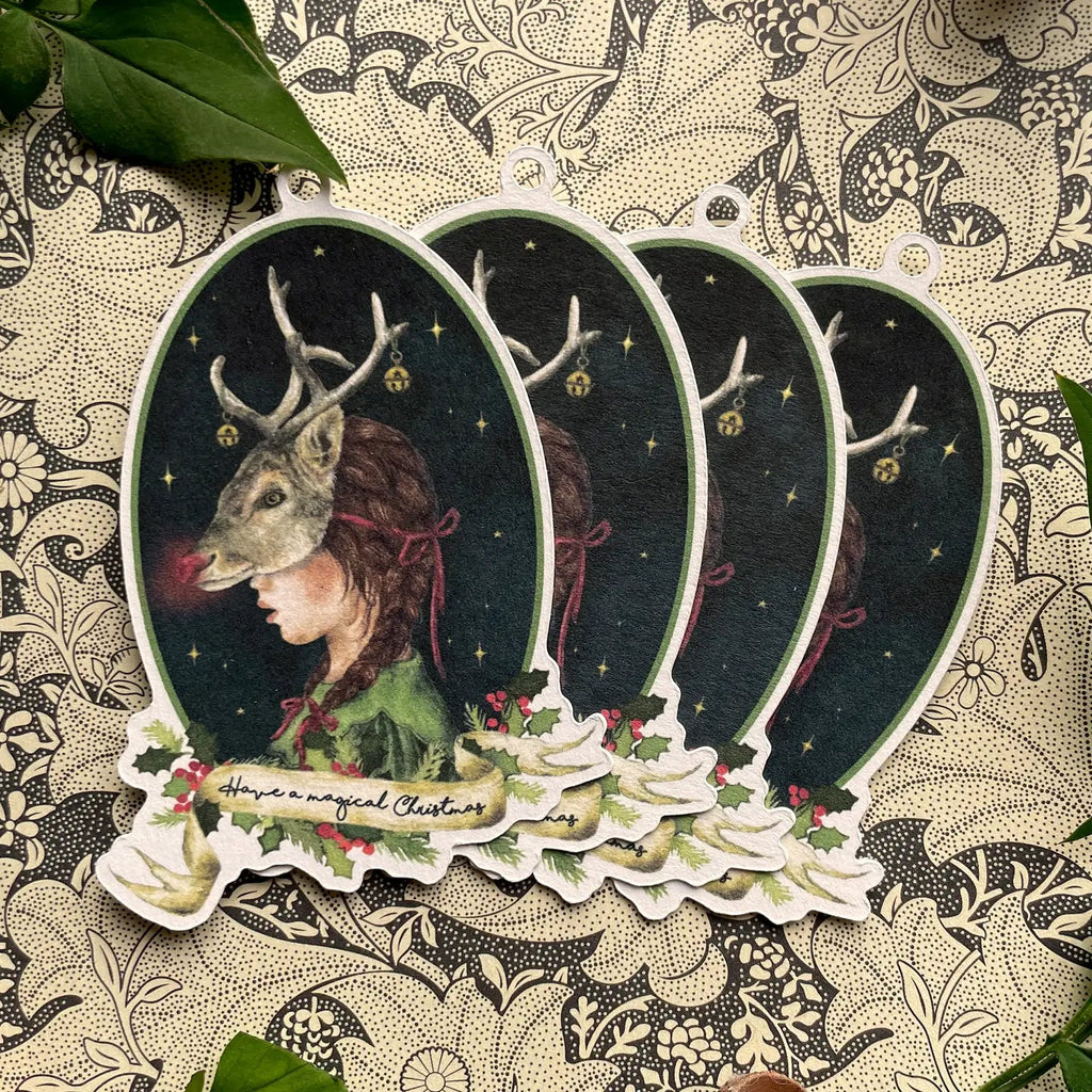 Magical Christmas Rudolph Gift Tags - Tribe Castlemaine