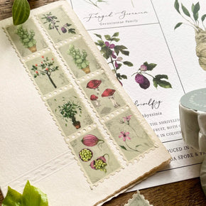Magical Herbology Stamp Washi Tape - Tribe Castlemaine