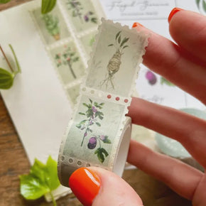 Magical Herbology Stamp Washi Tape - Tribe Castlemaine