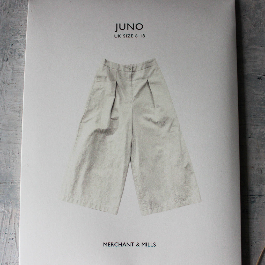 Merchant & Mills Juno Pants Sewing Pattern - Tribe Castlemaine