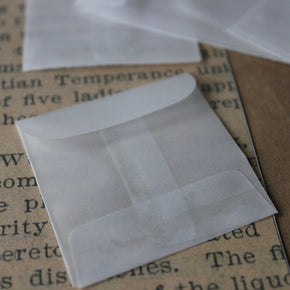 Mini Vellum Envelopes - Tribe Castlemaine