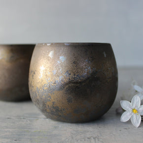 Minoyaki Bronze Tea Cup Set - Tribe Castlemaine