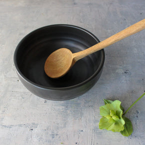 Minoyaki Donburi Bowl : Black - Tribe Castlemaine