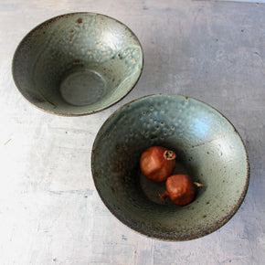 Minoyaki Donburi Bowl : Green - Tribe Castlemaine
