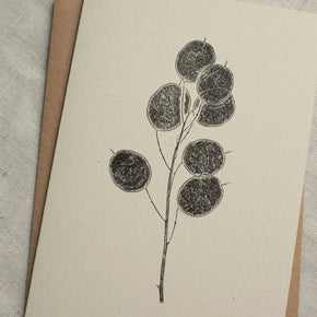 Mono Botanical Print Greeting Cards - Tribe Castlemaine