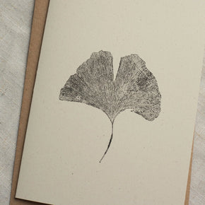 Mono Botanical Print Greeting Cards - Tribe Castlemaine