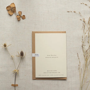 Mono Botanical Print Greeting Cards - Tribe Castlemaine